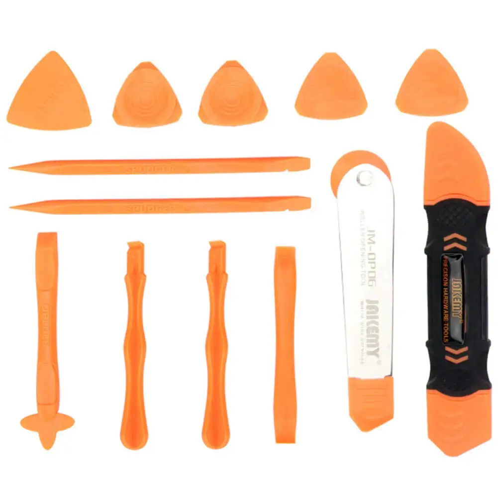 JAKEMY Portable Disassembly DIY Repair Tool Kit with Safe Crowbar Pry Slices for Mobile Phone Game Pad Laptop DIY Disassembling.