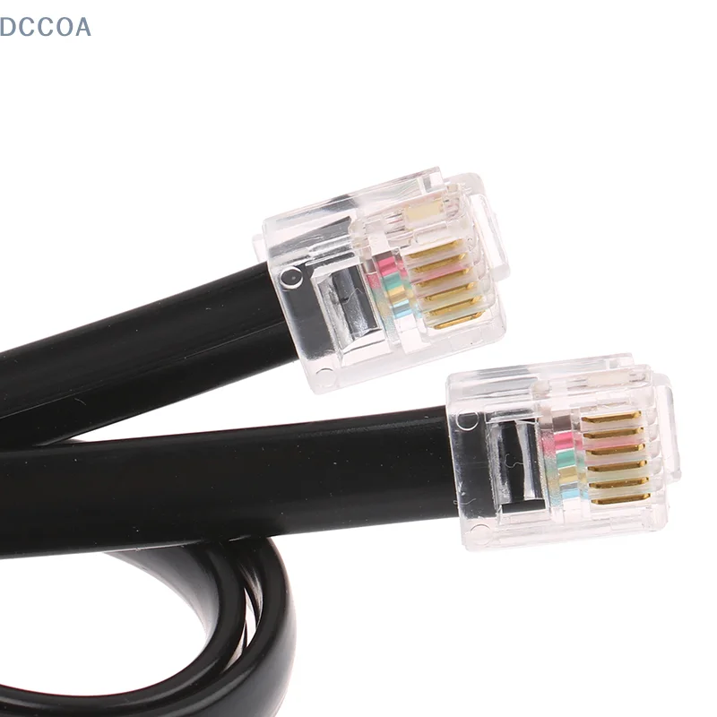 

Кабель RJ12 6P6C Φ ST4 Autoguide для фотоаппарата Ioptron Auto Guide iEQ30 Ieq45, кабель с кристальной головкой, плоский провод