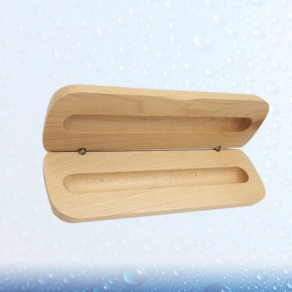 بلون مقلمة الإبداعية متعددة الوظائف خشب القيقب واحد حامل القلم الرصاص القرطاسية صندوق القلم اللوازم المكتبية القرطاسية St