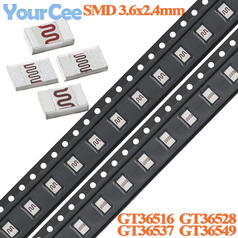 100pcs/5pcs SMD photoresistor GT36549 GT36537 GT36528 GT36516 3.6x2.4mm bright resistor Light Resistance at 10Lux(KΩ)
