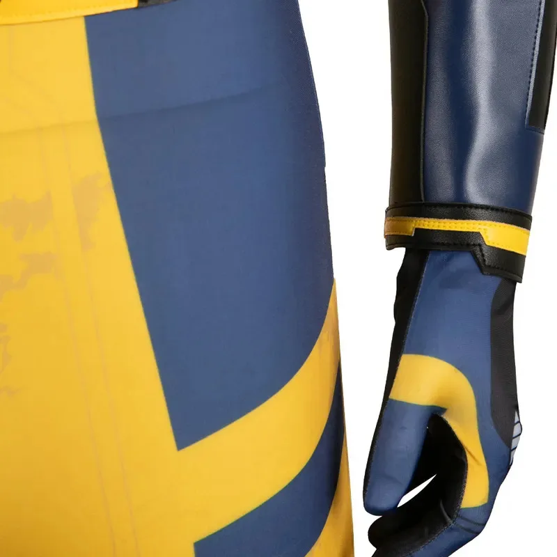 OP01 ปลอมตัวหมาป่า Logan คอสเพลย์แขนกุด Jumpsuit ภาพยนตร์ Death 3 Super Villain เครื่องแต่งกายผู้ใหญ่ผู้ชายบทบาทเล่นแฟนซีปาร์ตี้ Cl6Gd @!