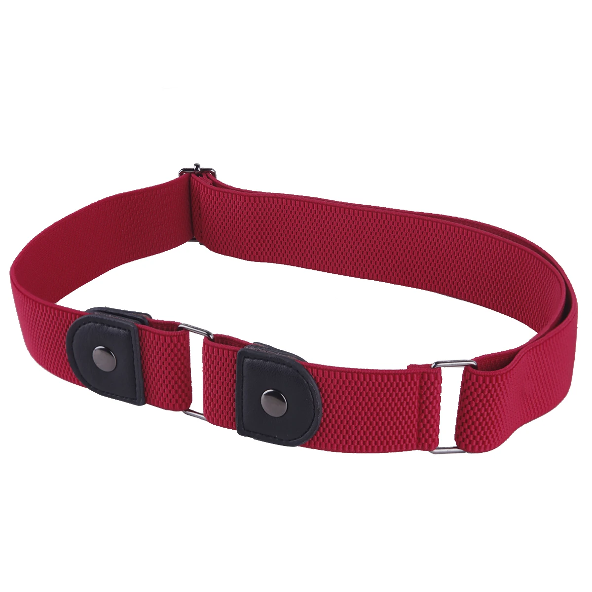 

Buckle-Free Invisible Elastic Waist Belts Solid Color Mens Adjustable Belts Nylon Waist Belt For Jeans