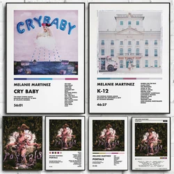 M-Melanie MMartinez 2023 New Music Album Portals Singer Star Nordic Aesthetic Hip Hop Poster Canvas Painting Wall Art Home Decor