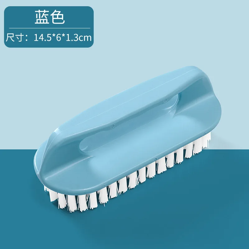 Multi-functional Household Laundry Brush - Plastic Hard Bristle Cleaning Brush for Washbasin, Shoes, and Clothes Board - Uncharg