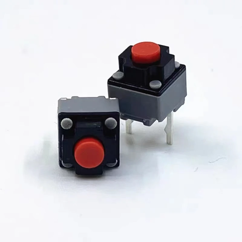 10PCS Silent Mouse Button Switch 6*6*7.3MM Square Microswitch Two Pins 6x6x7.3mm