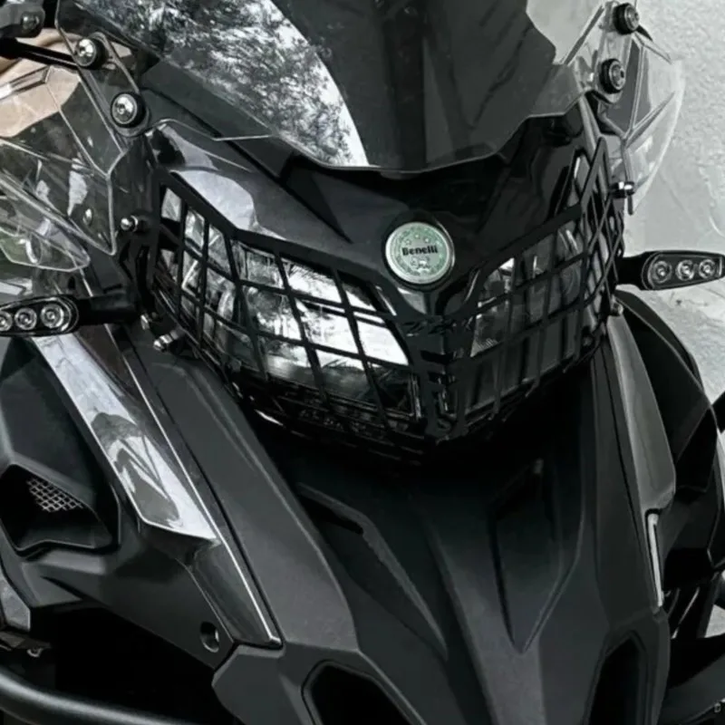 

TRK 502 Motorcycle Headlight Head Light Guard Protector Grille Cover For Bennlli TRK502X TRK502 2018 2019 2020 2021 2022 2023