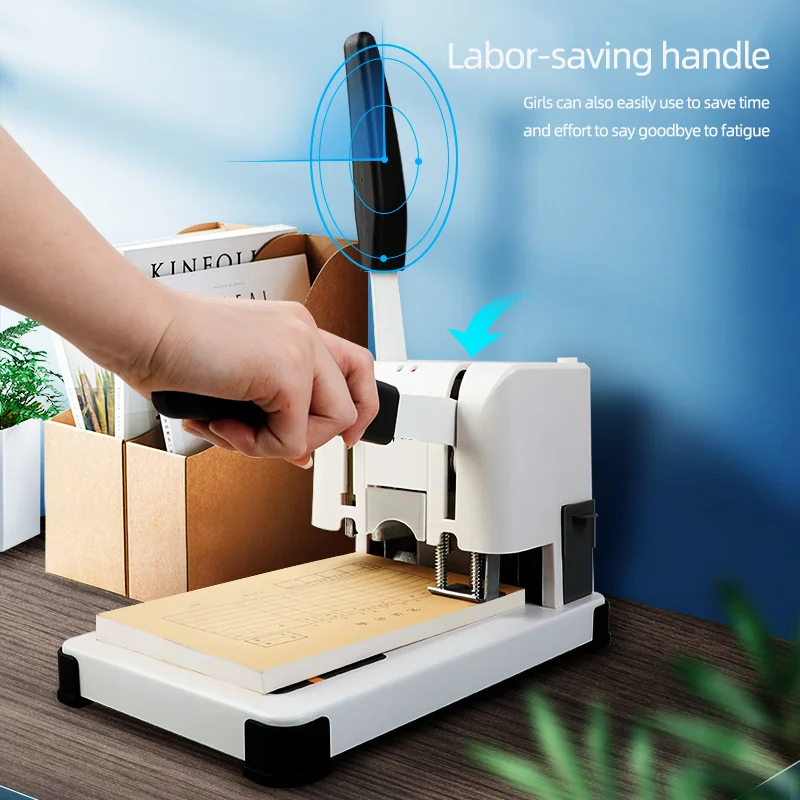 Electric Bookbinding Machine 30mm Hot Melt Riveting Tube Electric Glue Binding Machine Binding Document Machine GD30T