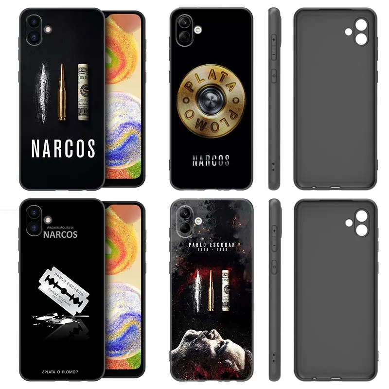 Narcos TV Series Pablo Escobar Case For Samsung A01 A03 Core A04 A20 E A02 A10 A21 A30 A50 S A40 A41 A6 A8 Plus A7 2018 Cover