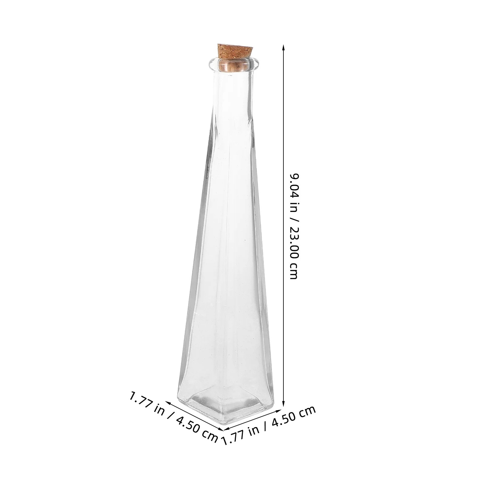 

3Pcs Wedding Sand Ceremony Set Transparent Drift Bottles Wishing Jars DIY Craft Container Wedding Sand Ceremony Set