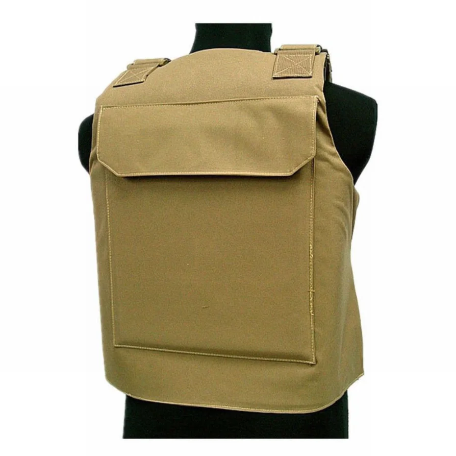Chaleco táctico nivel II antipuñaladas MOLLE para Airsoft y caza - imagen 4