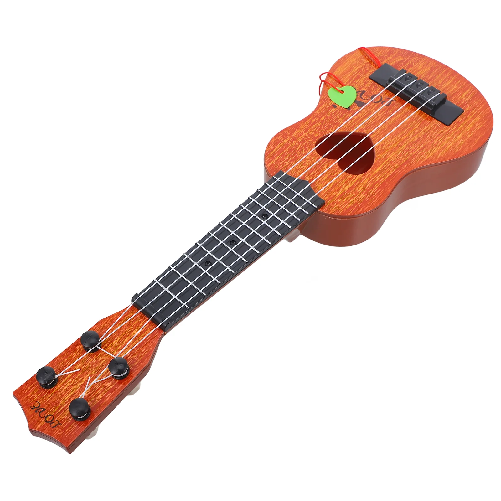 Ukulele classique en bois orange pour enfants, jouet, guitares, cadeau musical