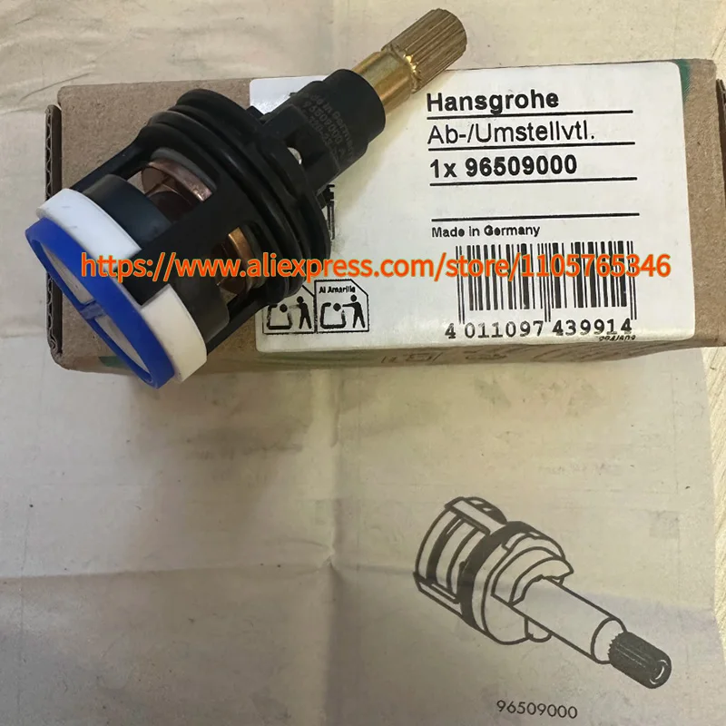 1pcs Hansgrohe 96509000 Switch Valve Core 100% Original Germany Shower Faucet Water Divider Accessories