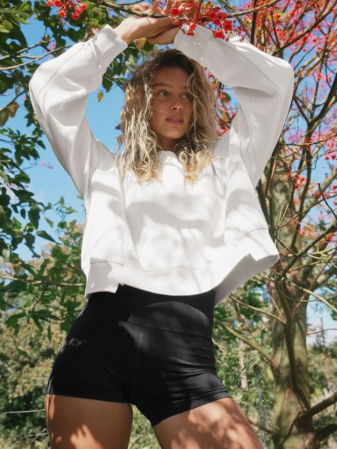 

Woman Clothes T-shirt Vintage Fashion Women's Loose Long-sleeved Sweatshirt Women's Spring And Autumn Round Neck Top Y2k Clothes