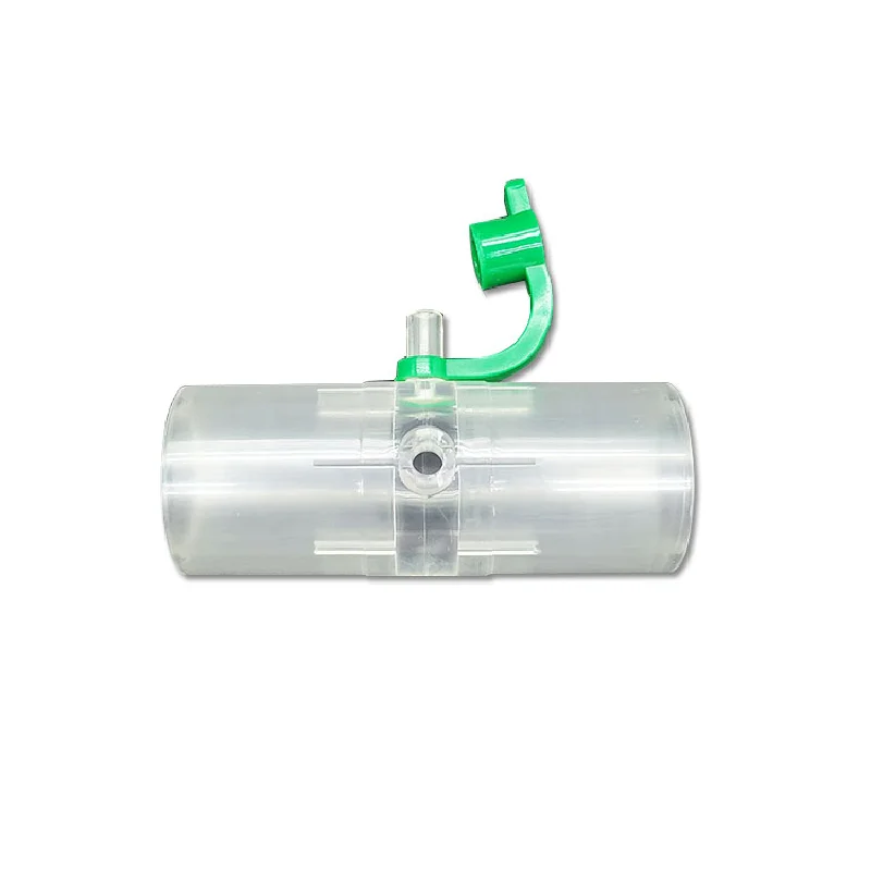 2PCS Non-invasive Breathing Tube Connector CPAP Tube V60 Straight-through Special Sterile Spare Part