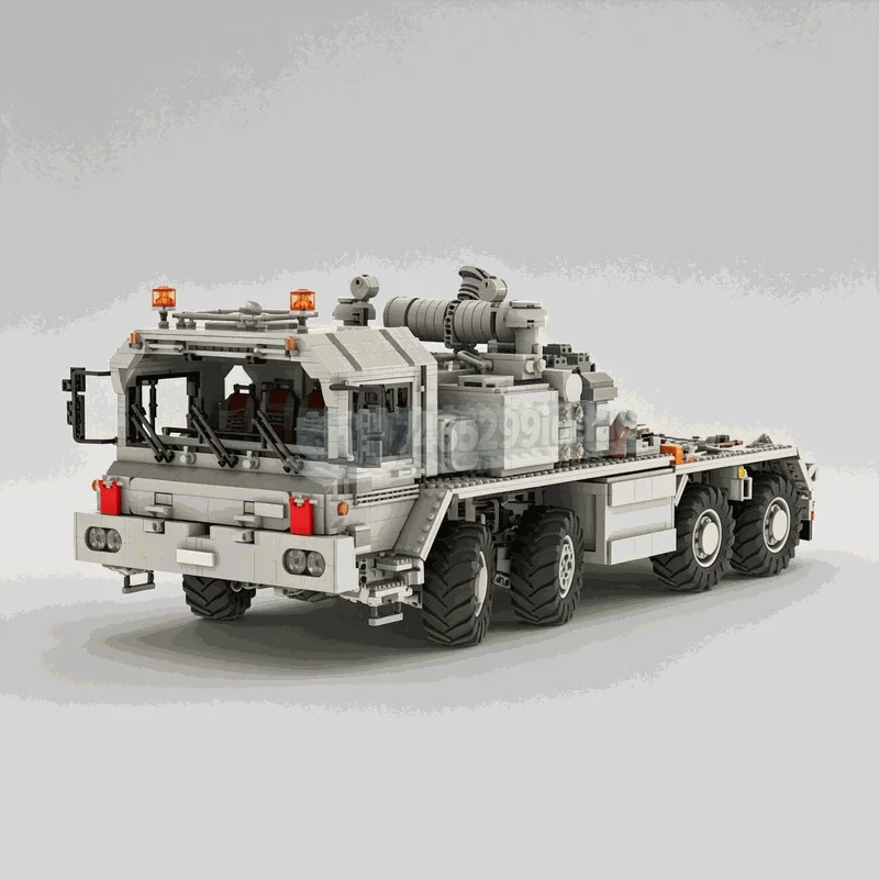 4513PCS Heavy Duty Transport Tractor Truck Model Custom Building Blocks DIY Assembly Engineering Vehicle Desktop Collection Gift