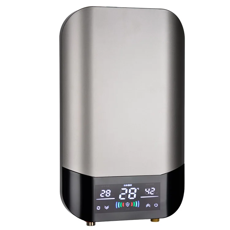 Sale AU Hot New Arrival Square Tank Less Geyser Instant Electric Tankless Water Heater