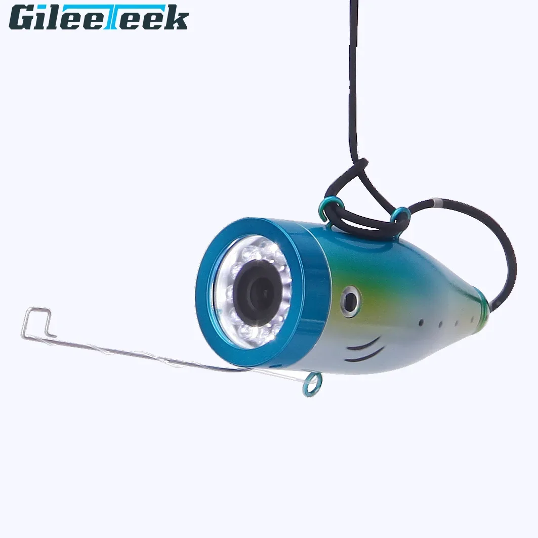 F 01S Onderwater Vissen Videocamera 12 Ir Led-Verlichting Waterdichte Kabelviszoeker Met 15M/30M/50M Kabelvissen Camera