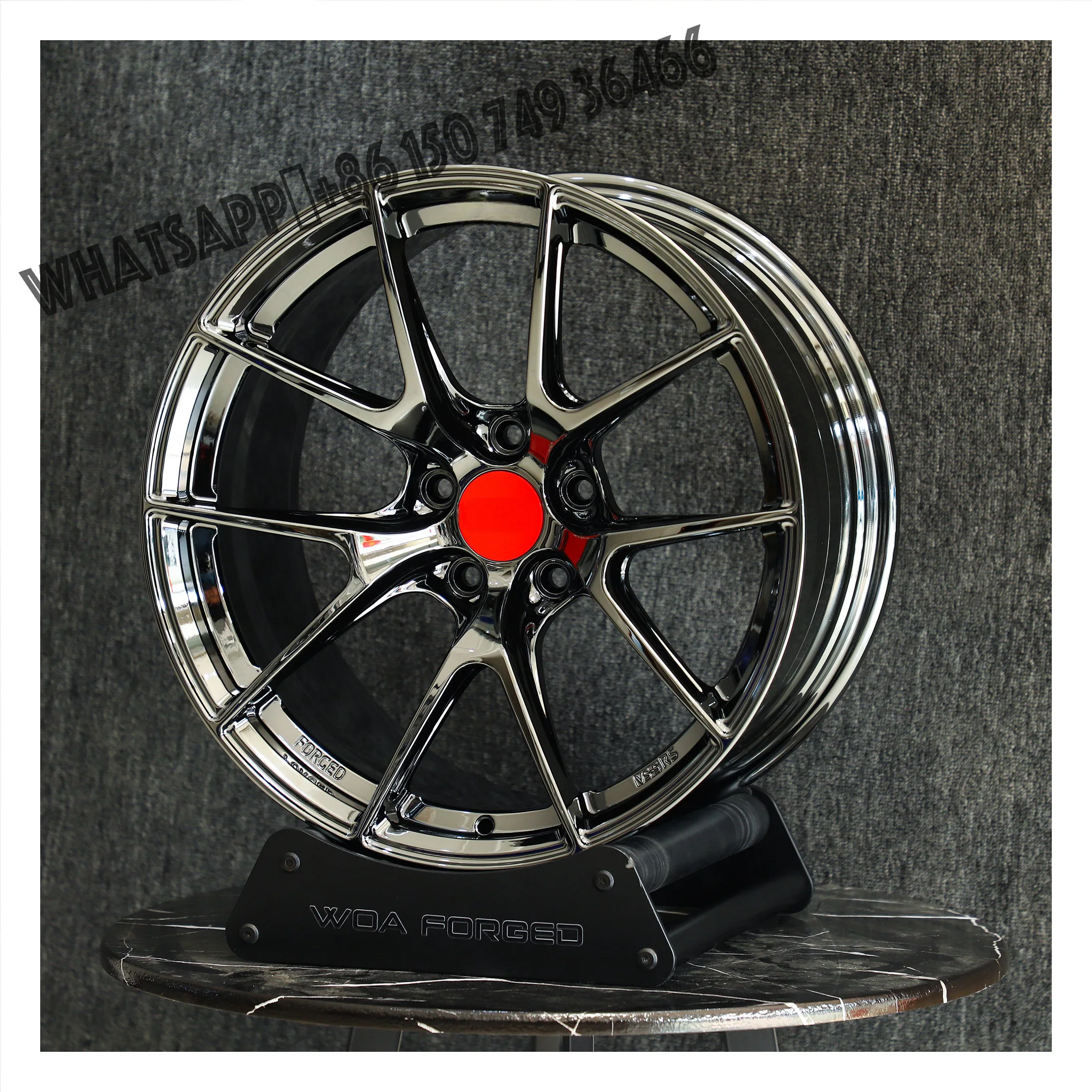 

VS-5RS 18-22 Inch Forged Aluminum Rims Stylish Muscular Design Chrome Polished Car Wheels Low Weight Fit 5x114.3 5X120 New