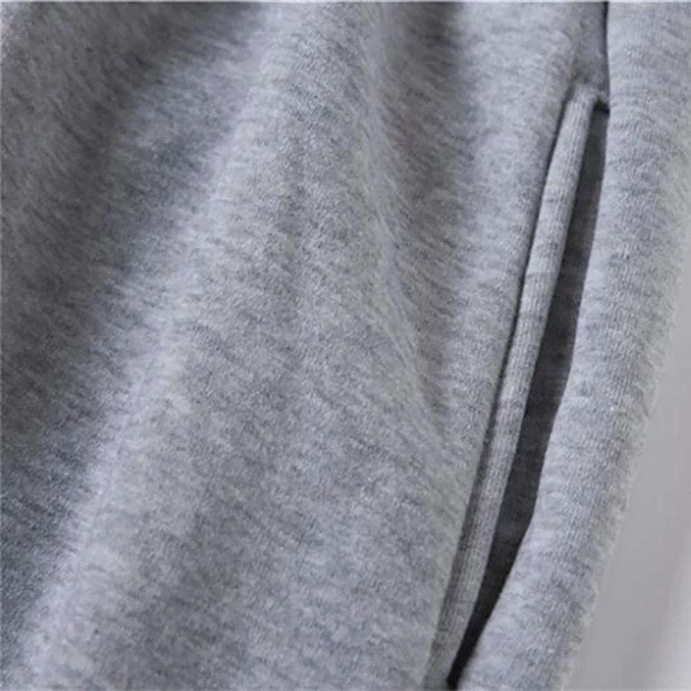 Männer Jogginghose Frühling Herbst Fleece Hosen Sport Lange Hosen Casual Kordelzug Taschen Hosen Oversize Jogginghose Für Männer – Detail 18
