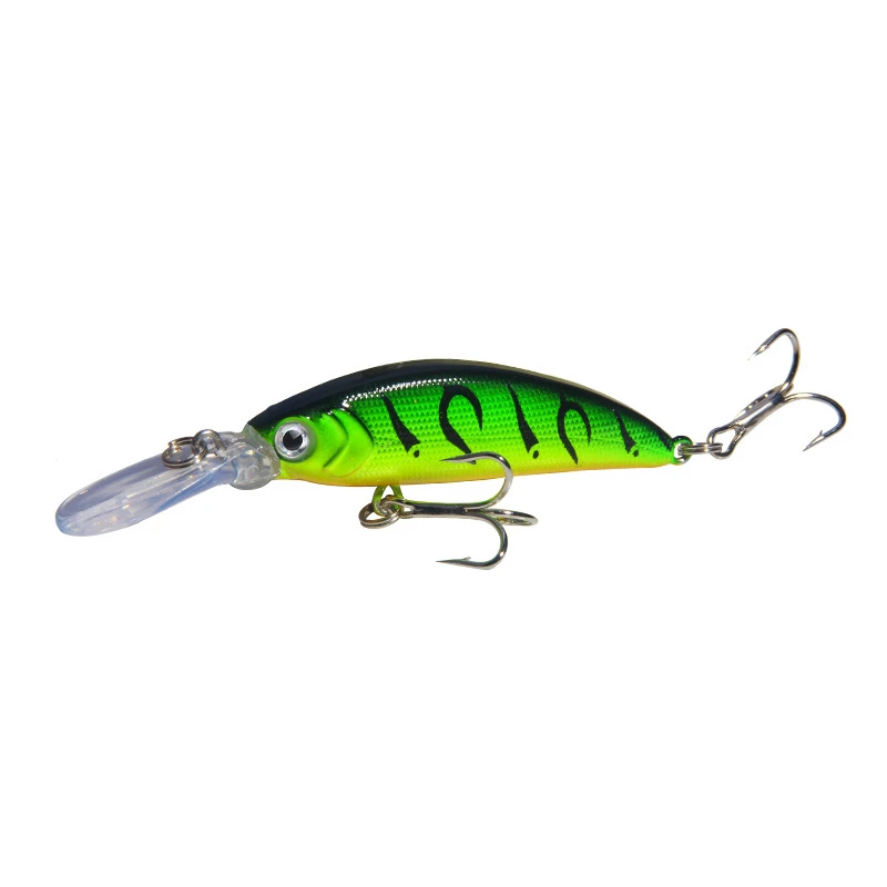 1Pc Minnow Fishing Tonąca przynęta Twarda przynęta 7cm 5.7g ABS Sztuczna przynęta Wobbler Crankbait Carp Bass Fishing Tackle