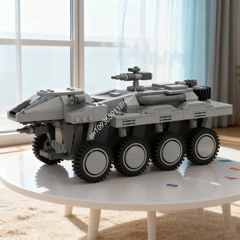 

722pcs MOC ITC Melnik Star Battle Model Building Blocks Toys Construction Christmas Gifts Assemble Creative Idea Brick Kids