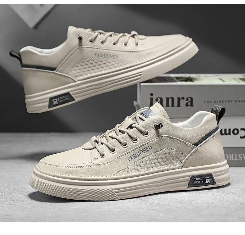 Herren-Slipper, lässige Schuhe für den Sommer, atmungsaktiv, leicht, mit weicher Sohle, flache Outdoor-Wanderschuhe, modische weiße Schuhe für Studenten. – Detail 20