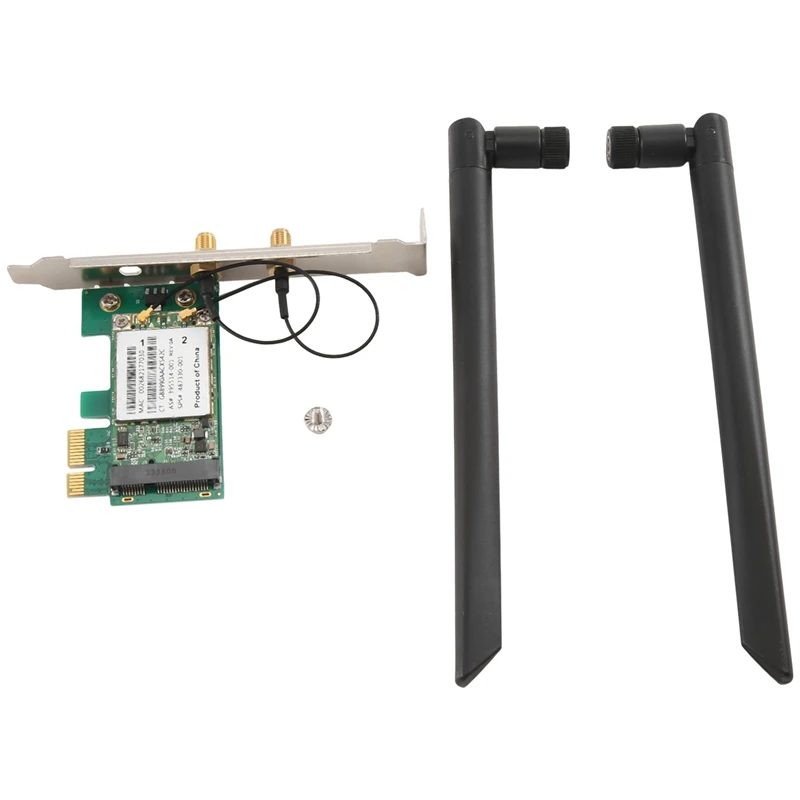 PCI-E Wifi Adapter BCM94322 Wifi Network Cards 300Mbps For Macos 5G+2.4G Dual Band 802.11AN WLAN Plug And Play