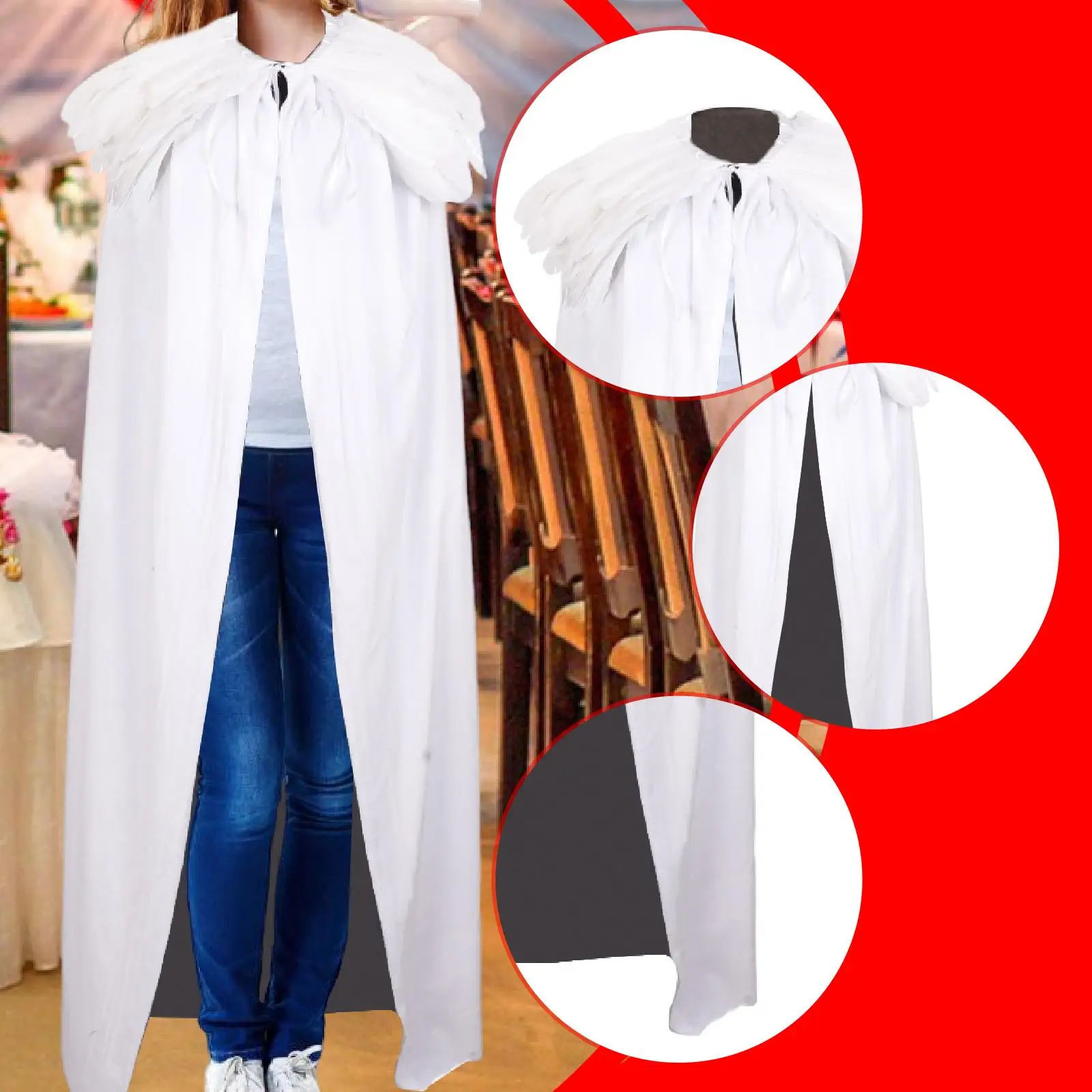 Velvet Cloak Birthday Gift Soft Photo Prop for Fancy Dress Wedding Carnival Rave