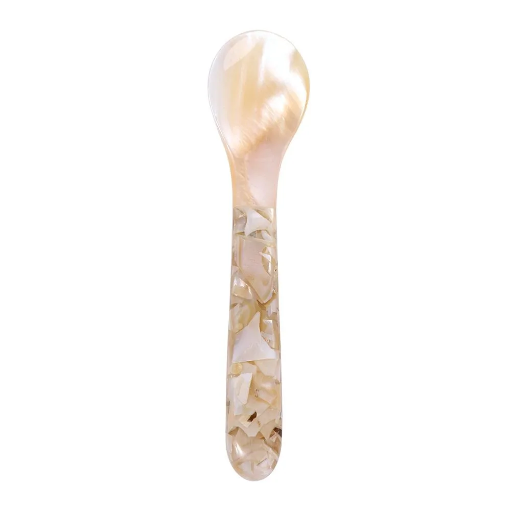 Seasoning Kitchen Tool Natural Conch Tableware Caviar Ice Cream Dessert Spoon Shell Spoon Fork Teaspoon