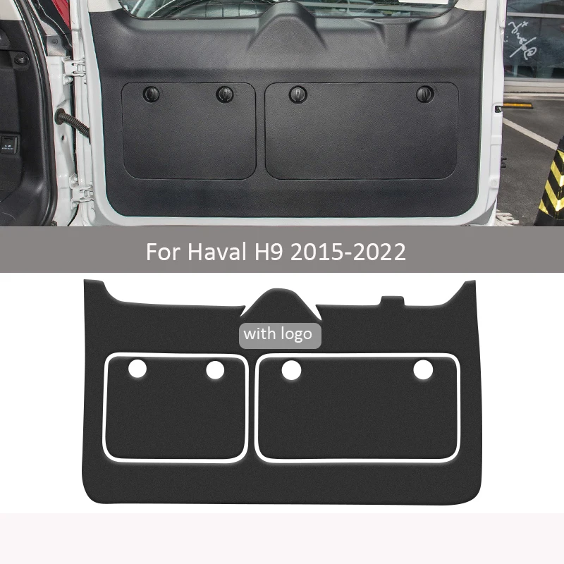 

Car Rear Trunk Tailgate Anti-Kick Protective Mat PU Leather Decoration Pad Anti-Fouling Cushion For Haval H9 2015 2016-2022