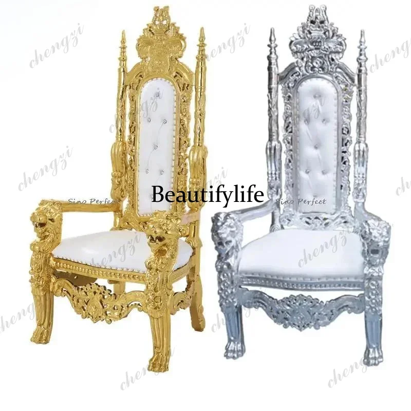 R134 Wholesale Hotel Event Furniture Royal Set Dinning Sitting Room Chairs