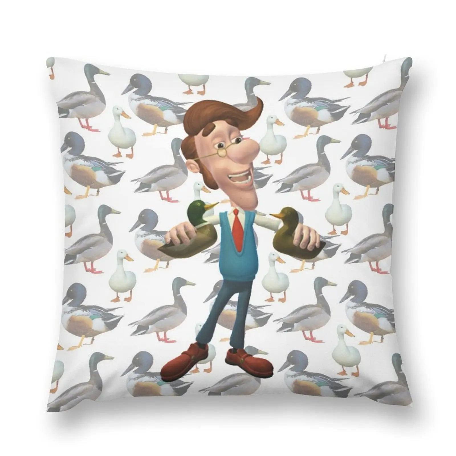 Actually, I'm More of a Duck Kind of Guy Throw Pillow Ornamental Pillow Luxury Cushion Cover pillow