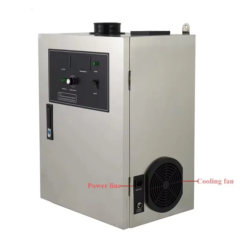 

Factory Price Duct Ozone Generator 35g/h air Source Ozone for air Purify/odor Commercial Kitchen/restaurant High Quality