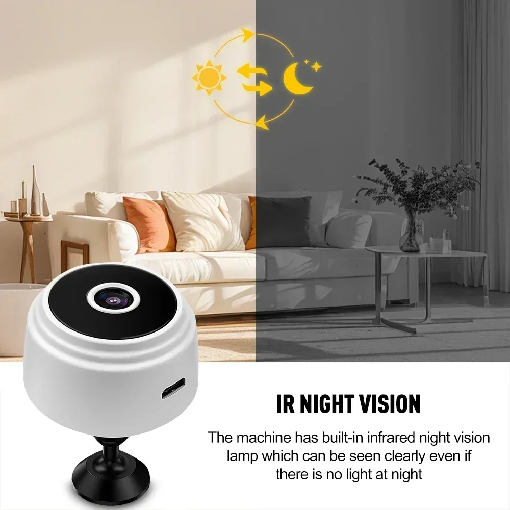 A9 1080P HD Mini WiFi Wireless IP Camera Infrared Night Vision Security Protection Outdoor Video Surveillance Cameras