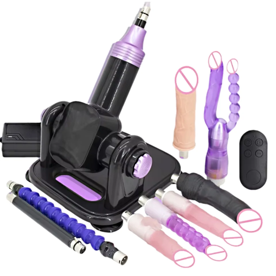Wireless DC 3XLR Telescopic Linear Actuator Dildo Machine - 0-6CM Travel Female Sex Reciprocating Machine