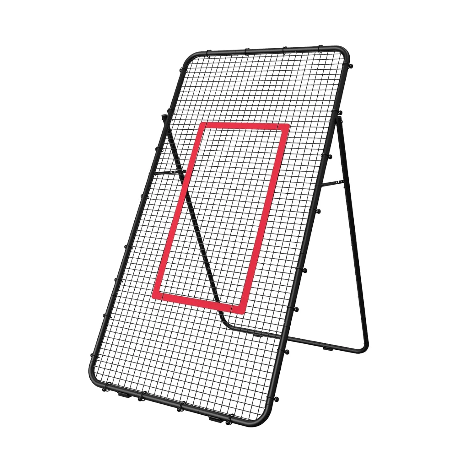Customization   Wholesale Volleyball Rebounder Net,7 X 4 FT Pitch Back Rebounder Net Adjustable Rebound Net for Baseball, Softba