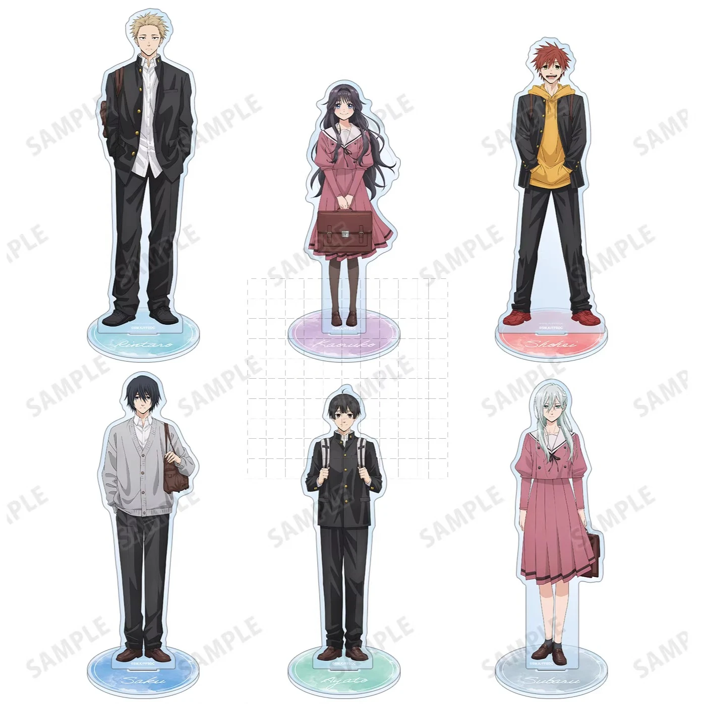 Gioco Tsumugi Rintaro Hoshina Subaru Acrilico Stand Doll Anime Waguri Kaoruko Figura Modello Piastra Giocattolo Cosplay per il Regalo