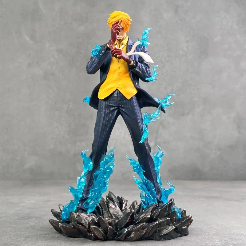 

26cm One Piece VinsmokeSanji Figuras One Pieces Action Figure Collection Model Ornament GK Statue Anime Peripheral Toys Gift