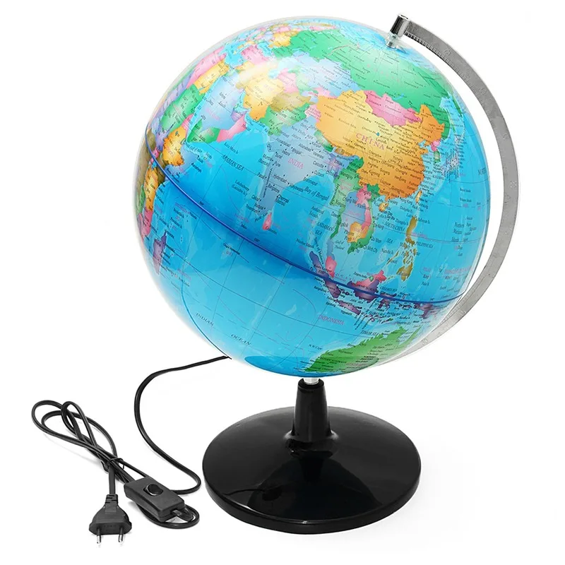 30cm World Globe Large Hd with Light Display Students In English and Chinese Teaching Children Gifts To Learn To Use AR Globes