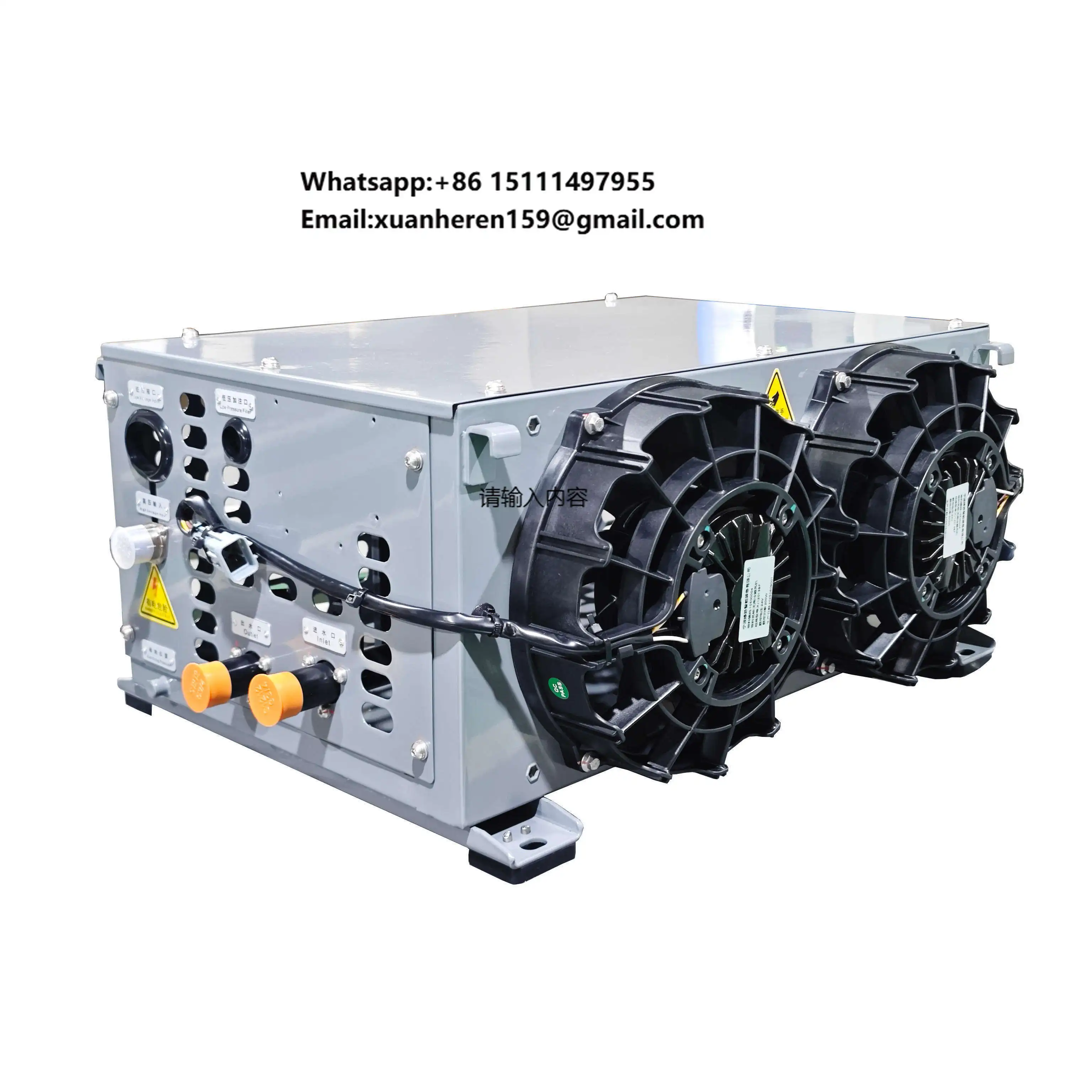 New OEM Customized Single Cooling Aluminum Radiator+Shroud Fan Fits for Jeep Comanche Cherokee Pure Electric Fybdcool Model