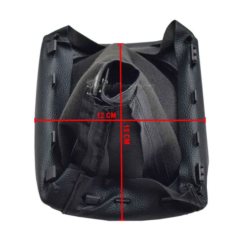 Manual Gear shift Knob Gaiter Gear Stick Shifter Lever Head Handle Collar Gaitor Boot Cover Case Fit for Hyundai Getz 2002-2010 view 5