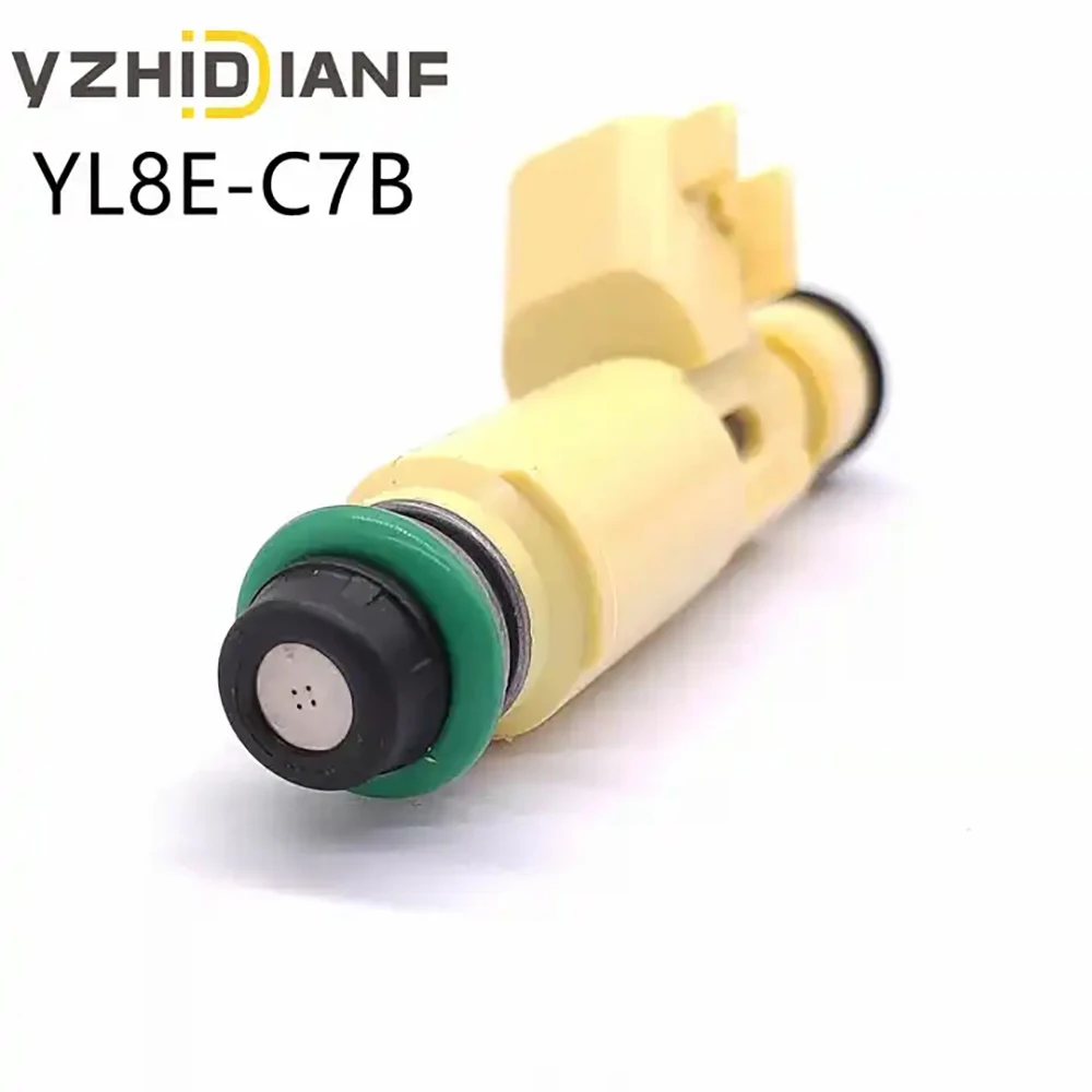 Fuel Injector Nozzle YL8E-C7B 195500-3520 Suitable for Ford Escape 3.0L V6 2001-2003 for Mazda Tribute 3.0L V6 Auto Parts