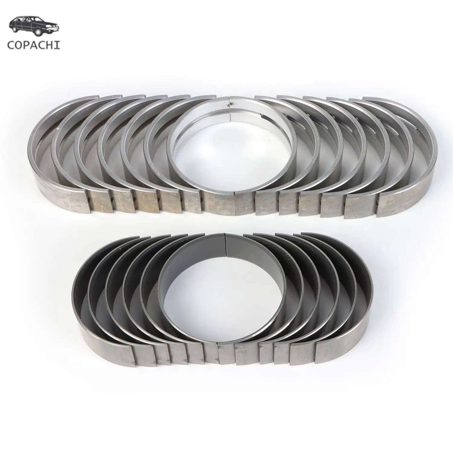 

1set Crankshaft Tile Connecting Rod tile Thrust 071 105 561 A 071 105 591 C For Porsche Cayenne VW Passat Audi Q7 VR6 3.6L FSI