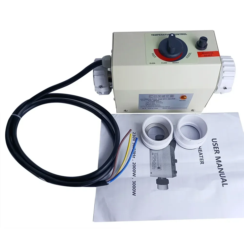 

3KW Mini Electric Water Heater Thermostat 220V Bathtub SPA Bath For Massage Hot Tub & Jacuzzi Heating