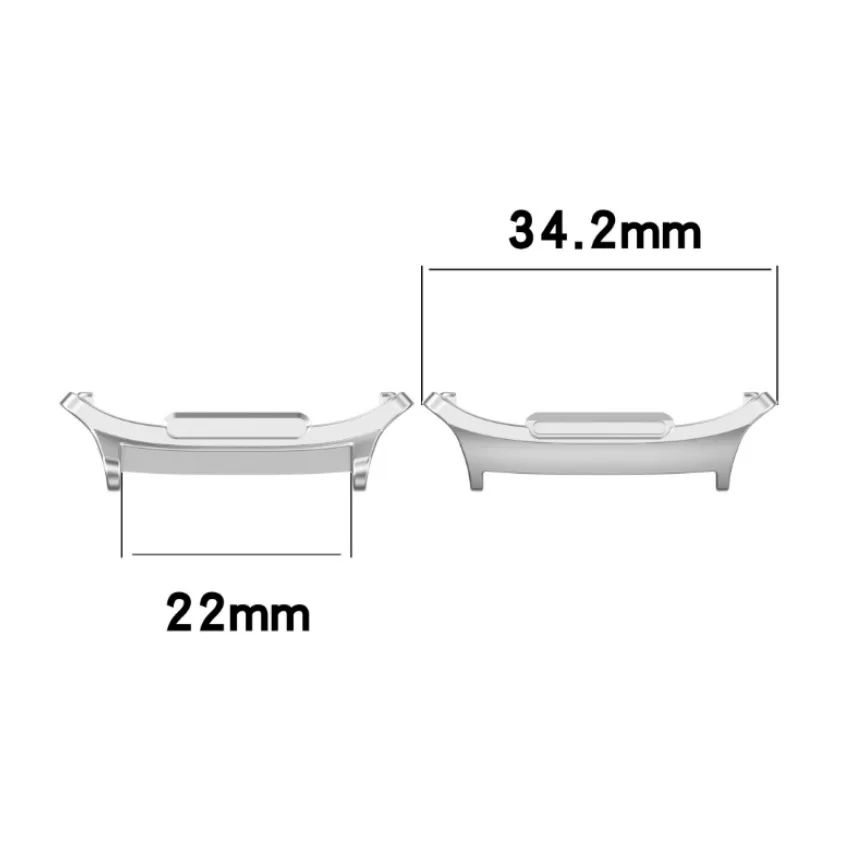 2Pcs Quick Fit Metal Connector for Samsung Galaxy Watch Ultra 2025 Adapter for Samsung Galaxy Ultra 47mm Replacement Accessories