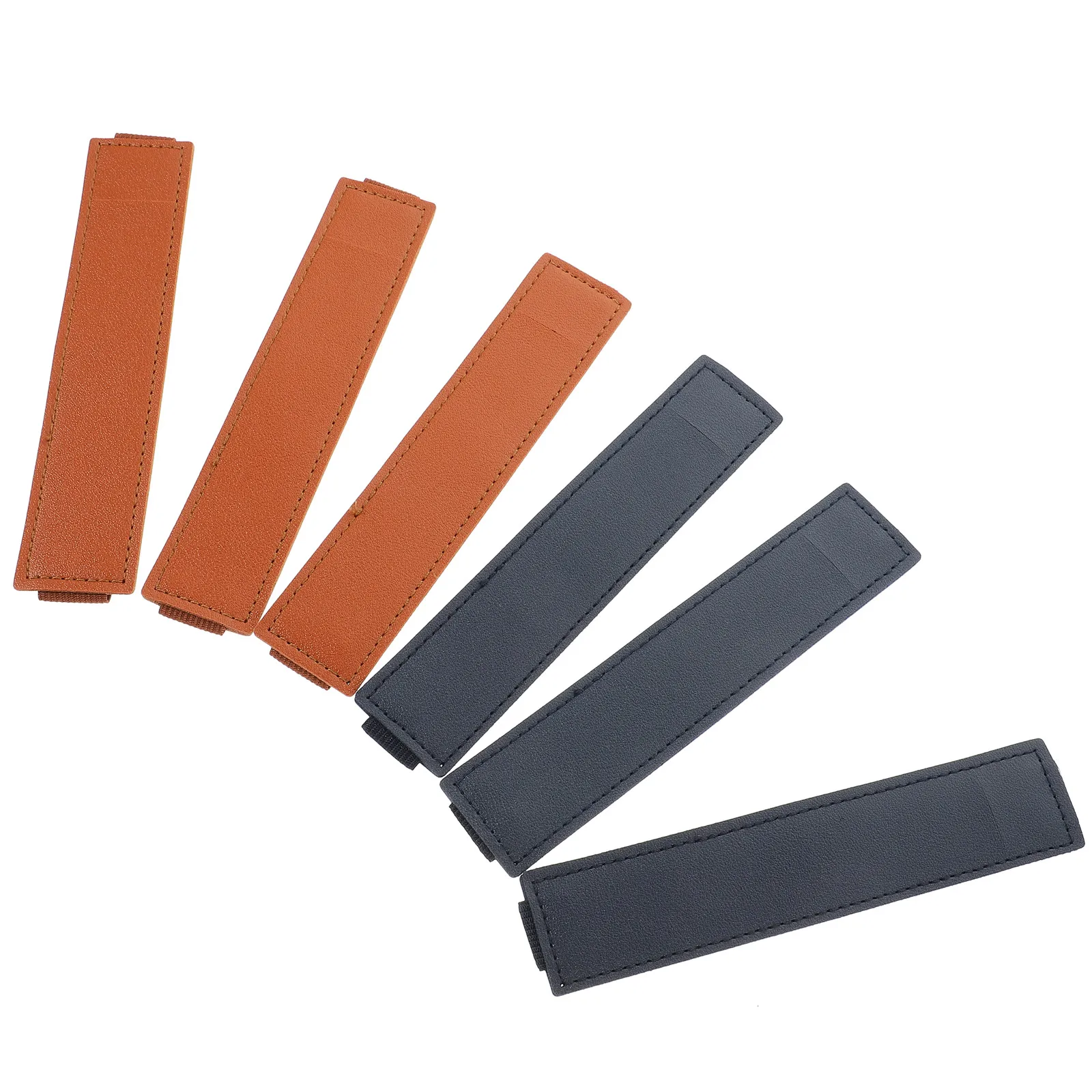 

6pcs Notebook Holder Elastic Band Pen Pouch For Journal Tablet Pen Storage Bag Meeting Business Travel Use