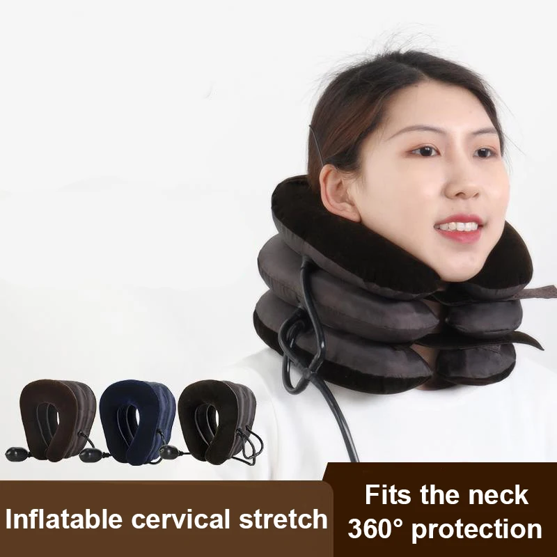 

Inflatable Cervical Spine Traction Device Home Inflatable Cervical Spine Traction Device Three-layer Full Velvet