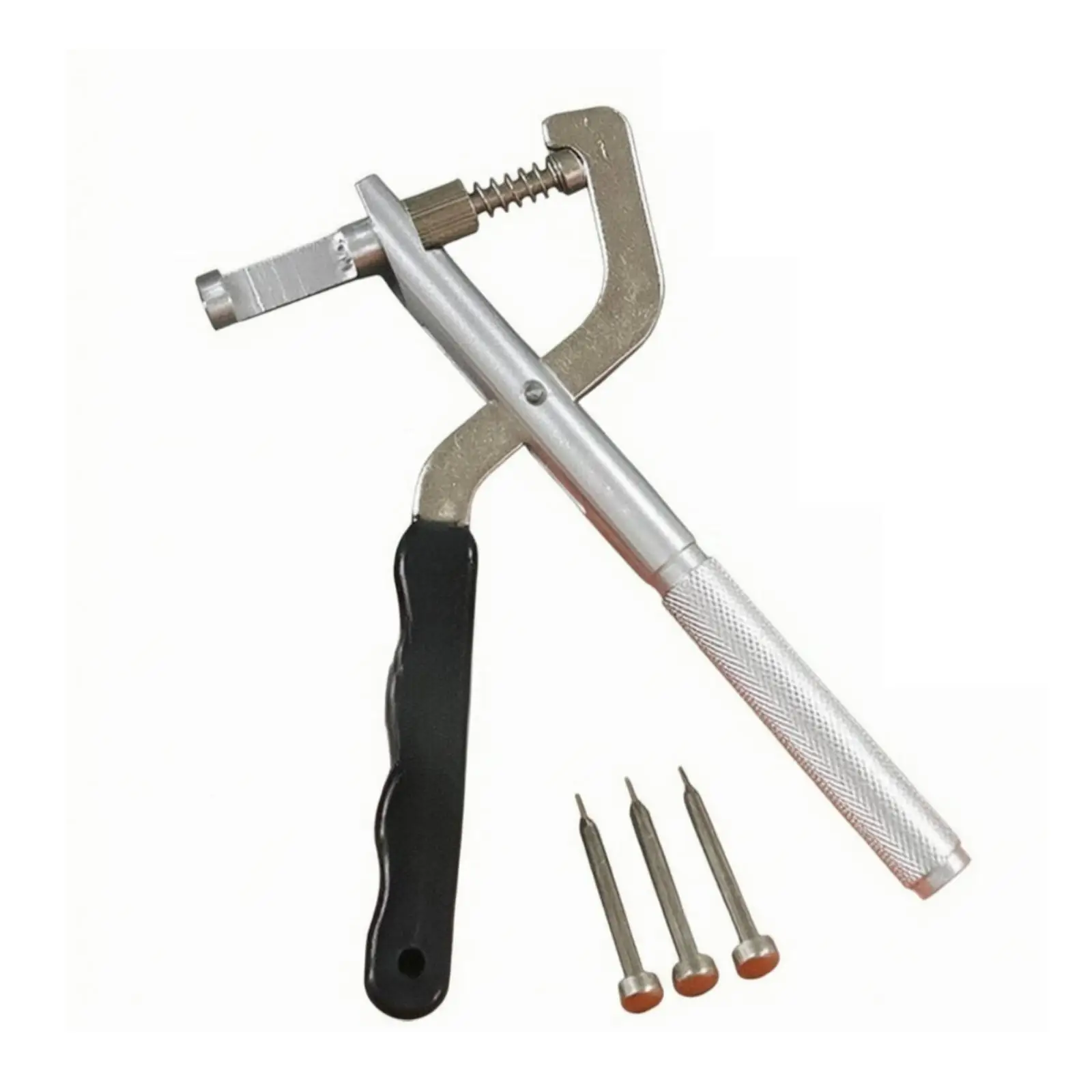 Watch Pin Removal Tool with Replacement Pins Textured Grip Handheld Watch Bracelet Resizing Tool Precision Compact