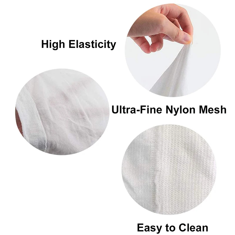 10Pcs Pool Skimmer Socks Skimmer Basket Filter Pool Filter Saver Socks, Swimming Pool Skimmer Socks for Filtering Leaves