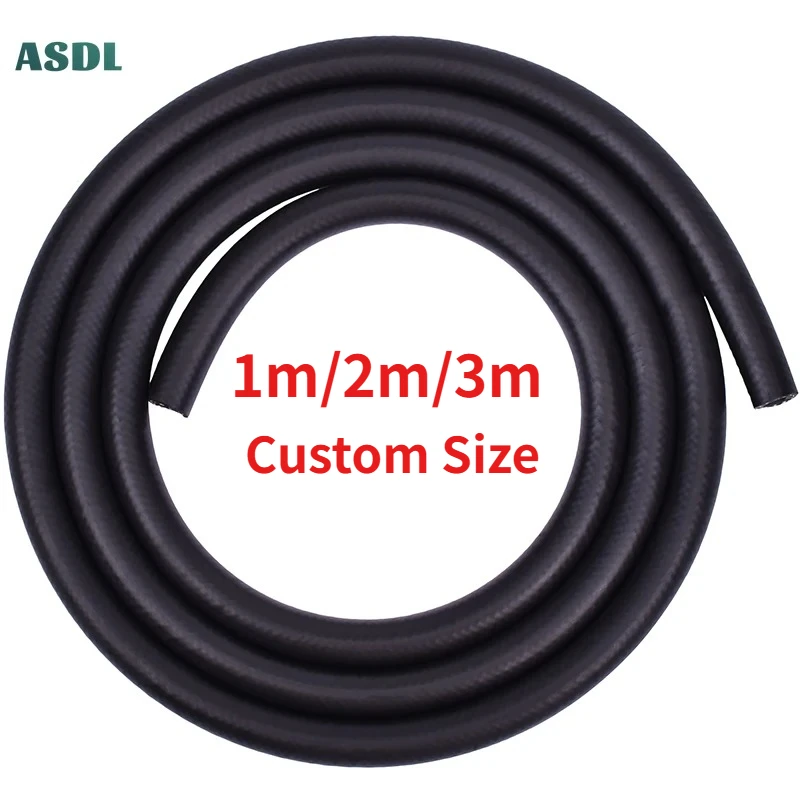 6x12mm 6mm I/D 12mm O/D Fuel Injection Pipe High-pressure Pipeline Petrol Oil Tube Fuel Tank Tube Tubing Pipe Hose Line